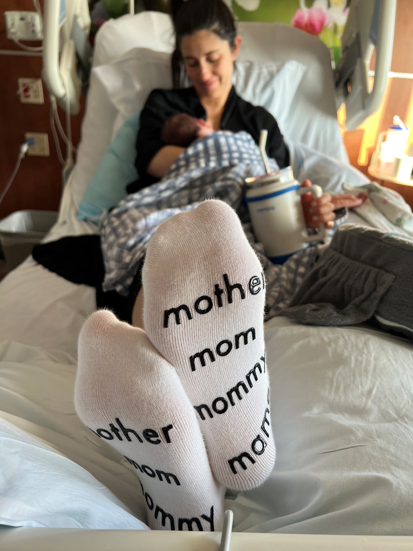 Mom Grippy Socks